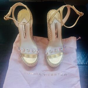 Sophia Webster Gold Women's Sandals